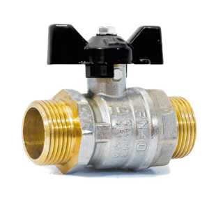 Кран шар.20.Нар-Нар.Б 3/4" бабочка "LD Pride" LD 47.304.20