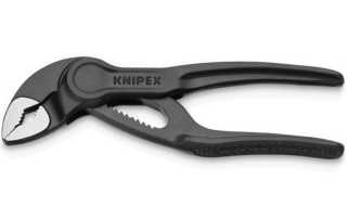 Клещи переставные сантехнические с фиксатором KNIPEX  "Cobra" 1" длина,102 мм (KN-8700100)