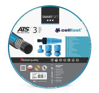 CELLFAST SMART шланг 1/2" 20м + комплект соединителей