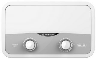 Проточный водонагреватель ARISTON AURES SF 5.5 COM (комплект для душа и кран)