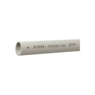 Труба PP-R SDR7.4 PN16 - 110x15.1 отрезок 4 м KAN-THERM (1229203000)