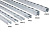 BIS RapidRail Профиль WM2 (pg) 30x30х2х2000мм WALRAVEN (6505002) выписывать кратно длине!