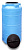 АНИОН Бак 560 ВФК2 синий верт.цилиндрический